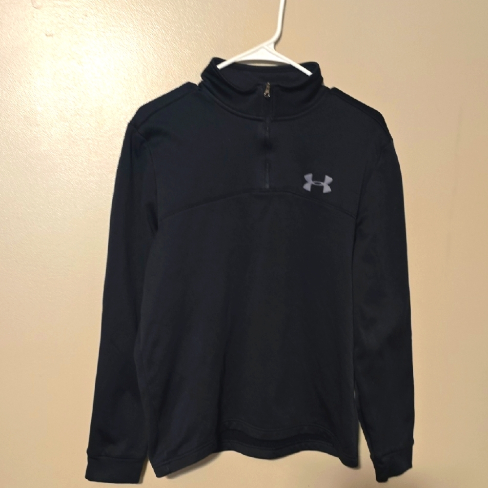 Under Armour Black Performance Pullover Quarter Zip Womens Size Medium‎